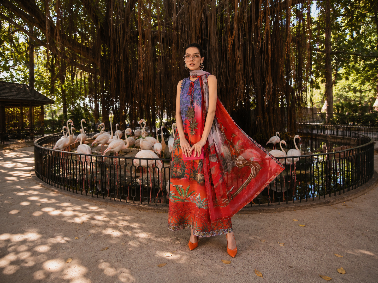 M.PRINTS by Maria B Embroidered Lawn Collection 2026 Vol-29 (MPT-2907-B)