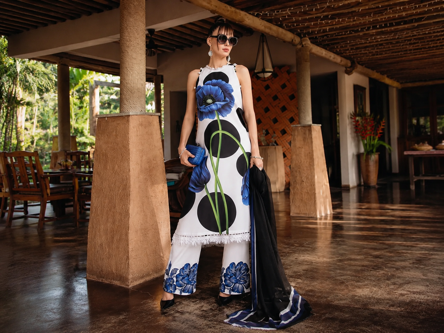 M.PRINTS by Maria B Embroidered Lawn Collection 2026 Vol-29 (MPT-2913-A)