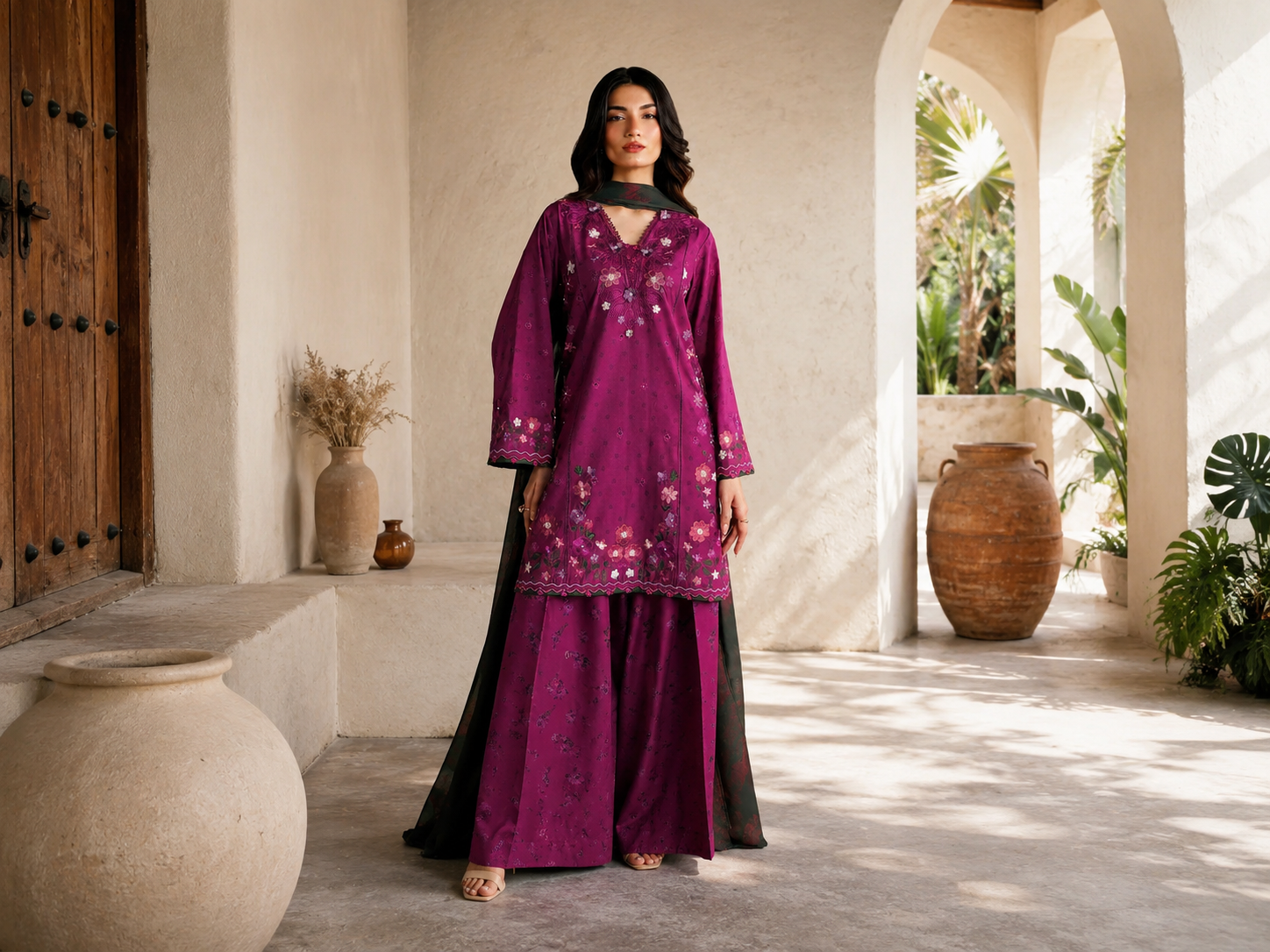 Iznik - Festive Lawn - IBE-01 - Unstitched