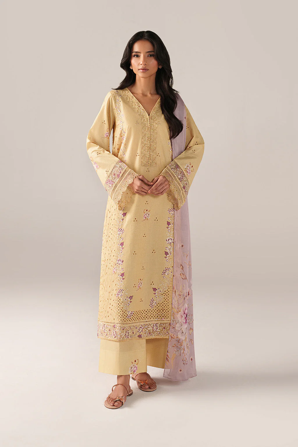 IZNIK Spring Summer Embroidered Lawn Unstitched 3Pc Suit SS-11