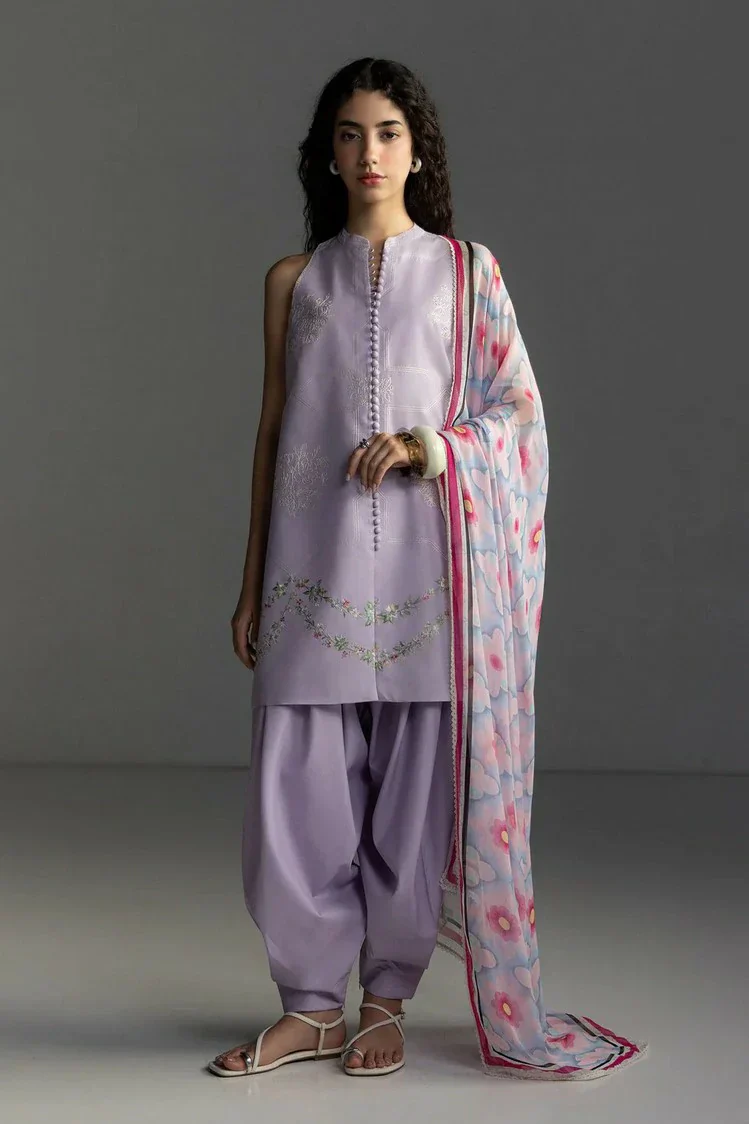 Zara Shahjahan - Coco Lawn Edit 1 - Rivae-1A - Unstitched