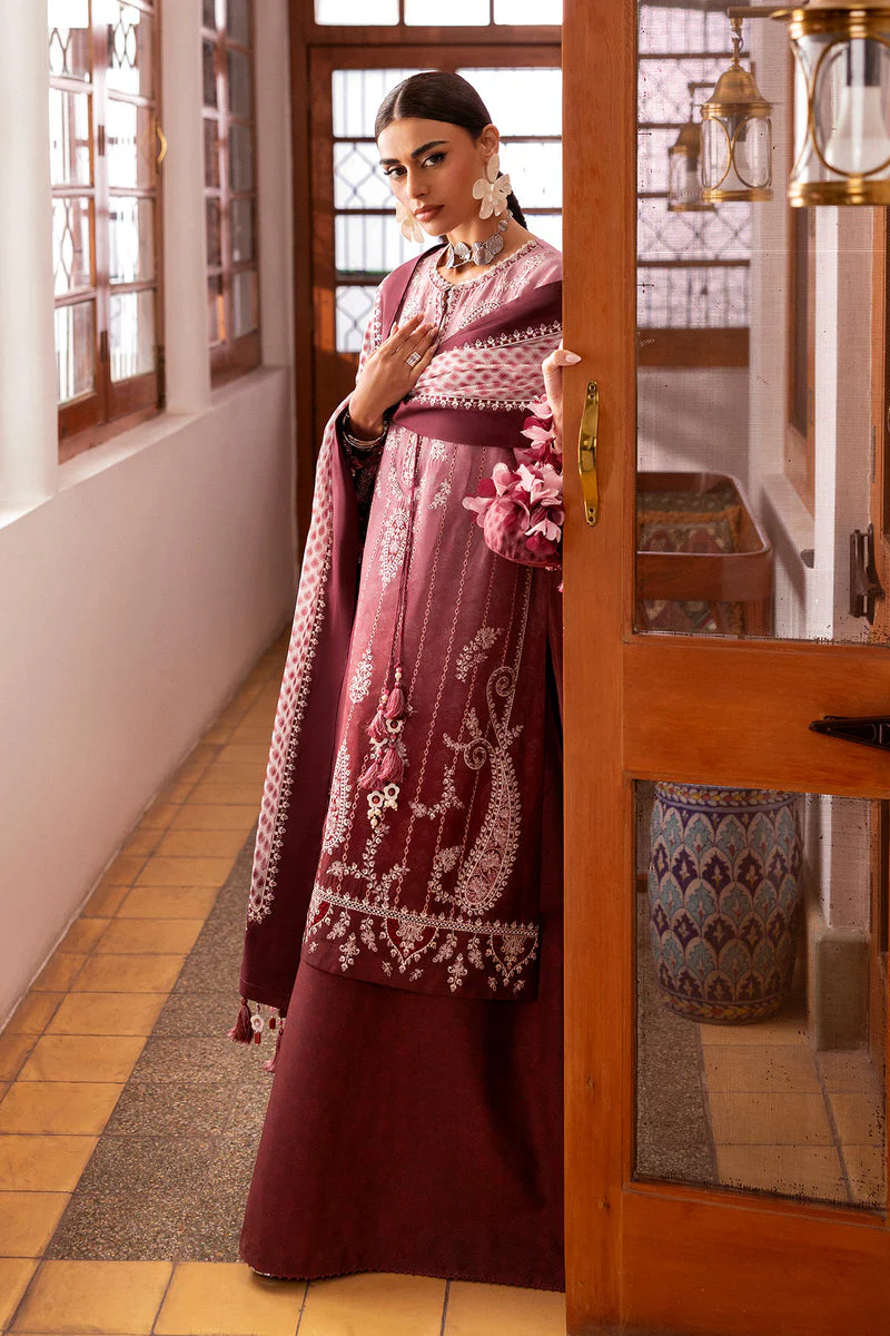 Shahkaar by Jazmin Embroidered Lawn Unstitched 3Pc Suit SL26-D08