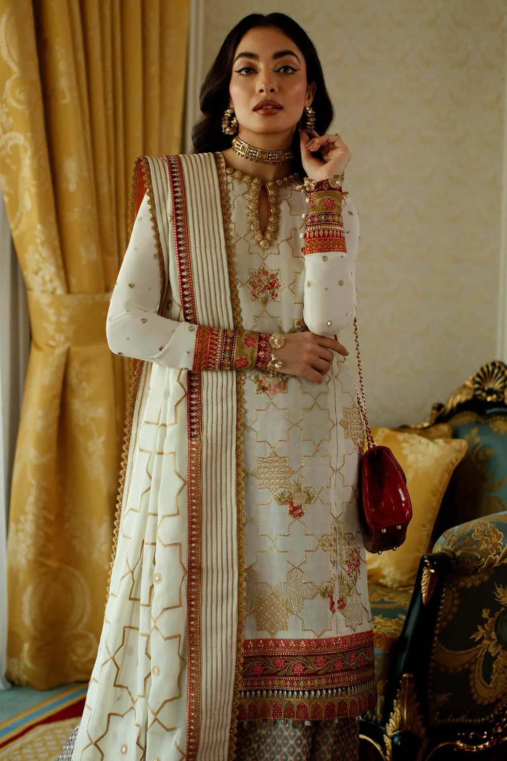 Elan Luxury Lawn Collection 2022 – EL22-15 B (NADINE)