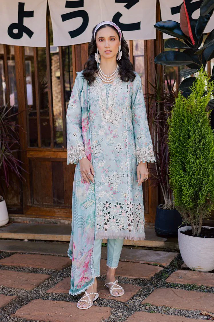 Aabyaan - The Shezlin Chikankari Eid Edit - ZARMINAH (AV-01) - Unstitched