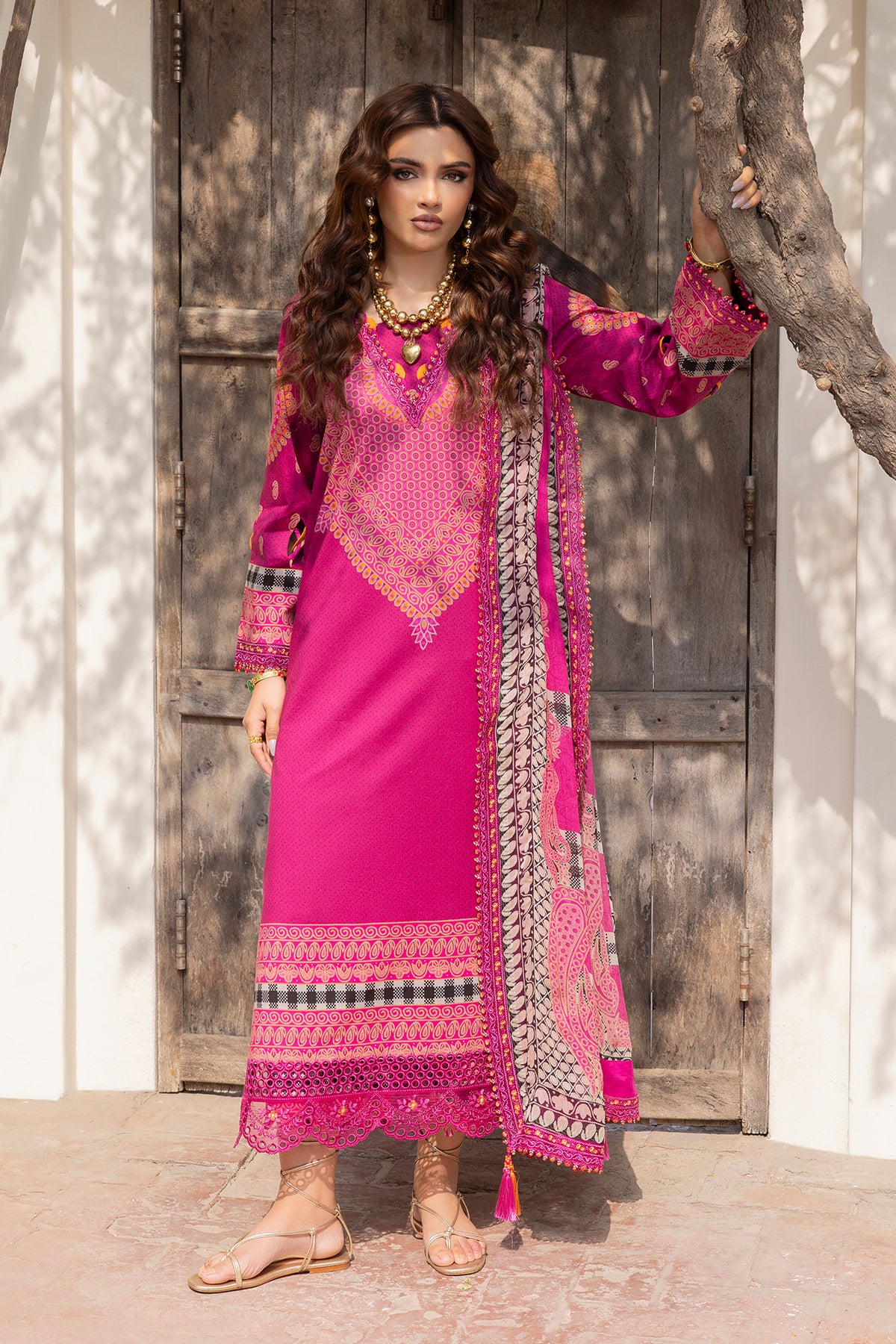 Charizma Lawn Collection CAD6-01 3-PC Unstitched
