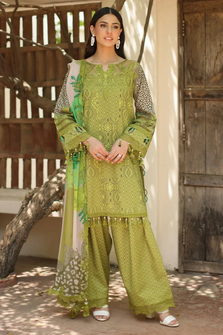 Charizma - Aniiq Embroidered Printed Lawn Collection Vol 1 - AN6-08 - Unstitched