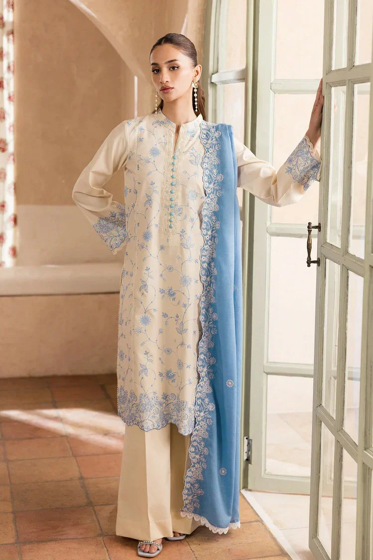 Rajbari - Nissa Chikankari Exclusive - Design 02 - Unstitched