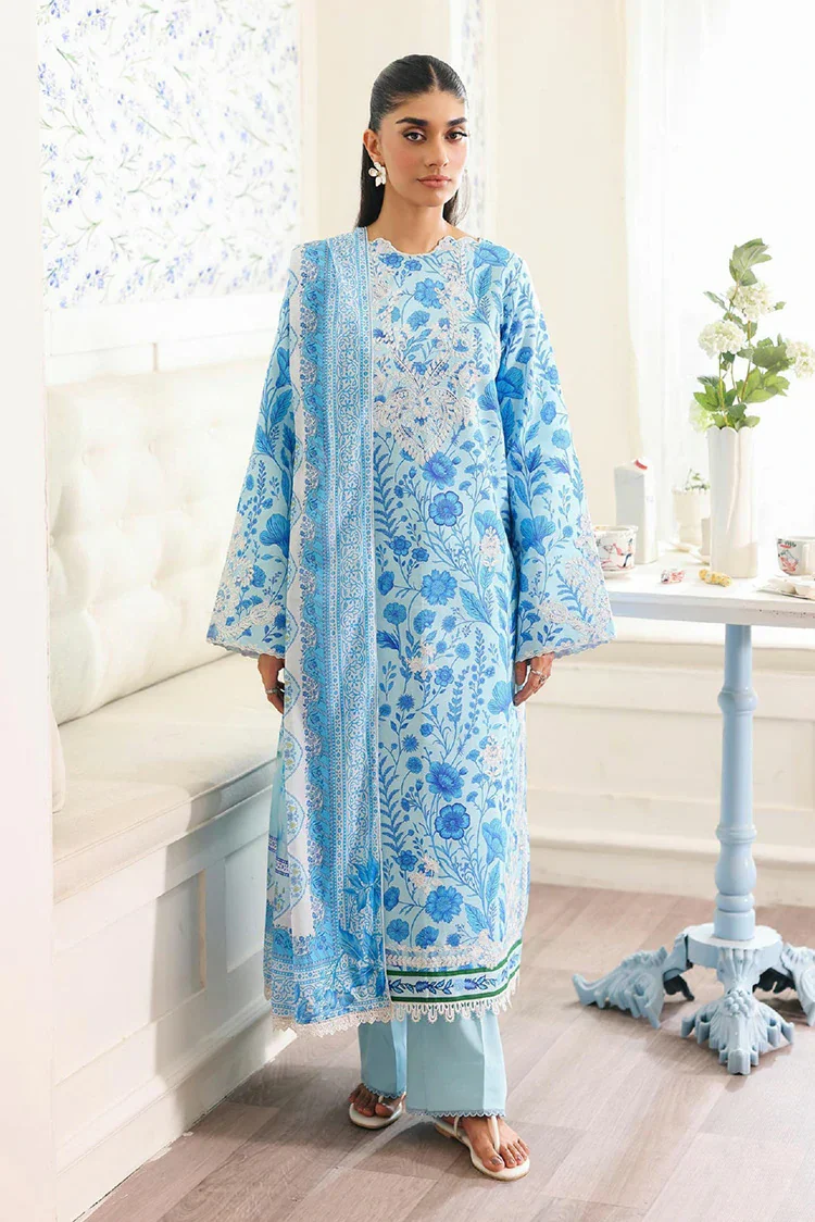 Rajbari - Nissa Summer Floral Symphony Collection - Design 07 - Unstitched