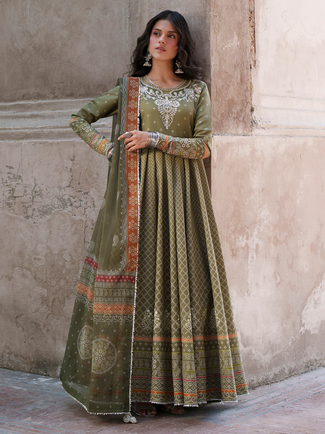 Mausam by Bin Ilyas Unstitched Printed Lawn 3 Piece Suit 504B - Festive Collection