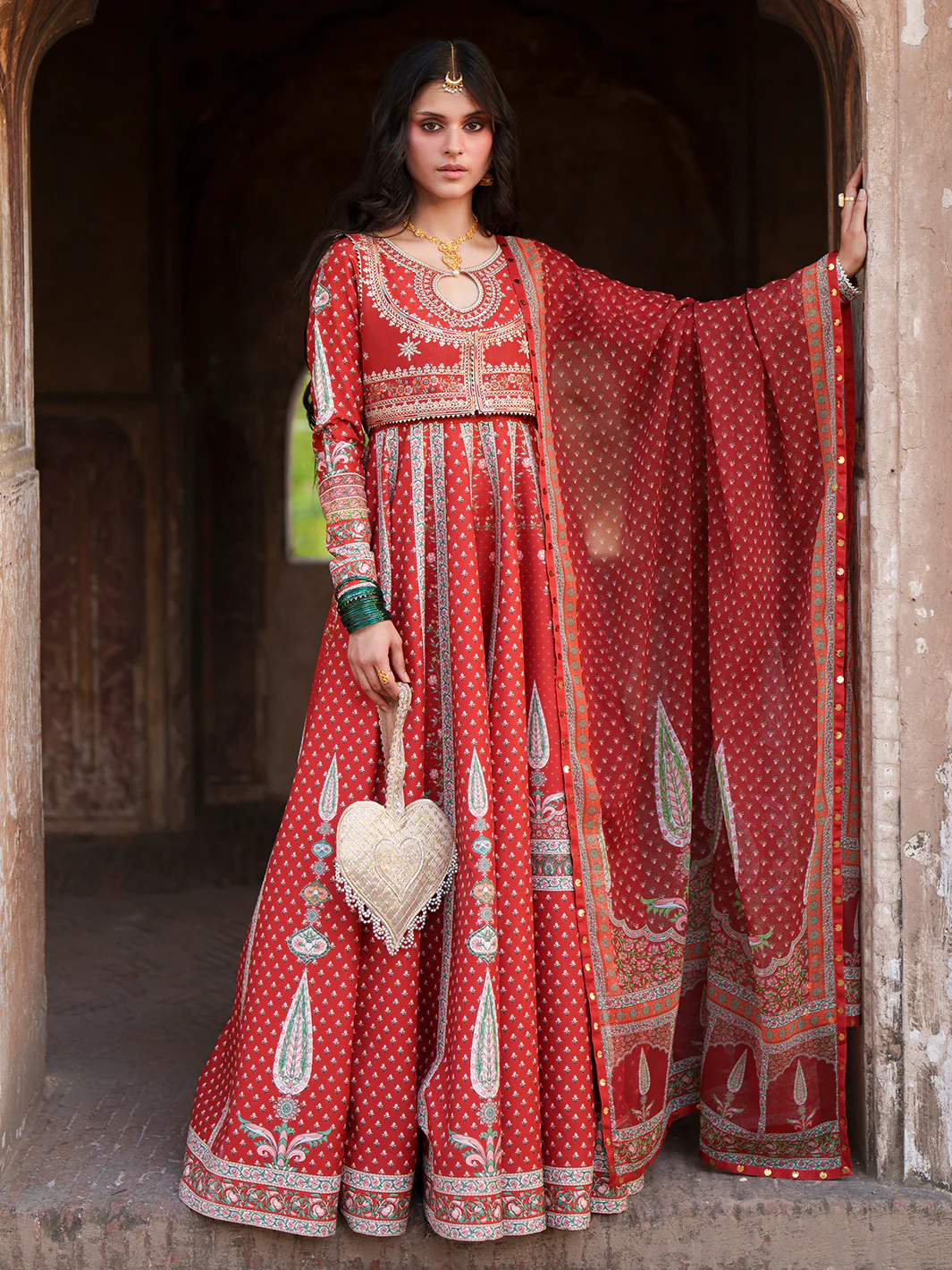 Mausam by Bin Ilyas Unstitched Printed Lawn 3 Piece Suit 503B - Festive Collection