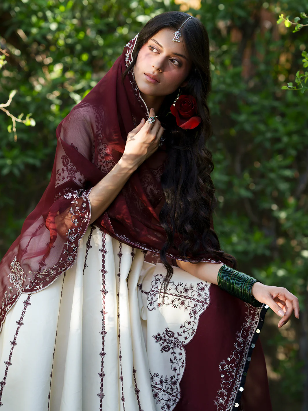Mausam by Bin Ilyas Unstitched Printed Lawn 3 Piece Suit 501 - Festive Collection