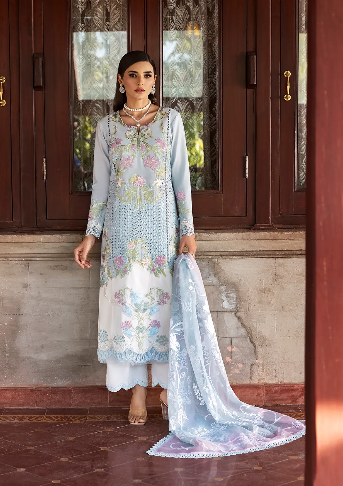 Saira Shakira Bloom Lawn'25 D-4B LOTUS REVERIE