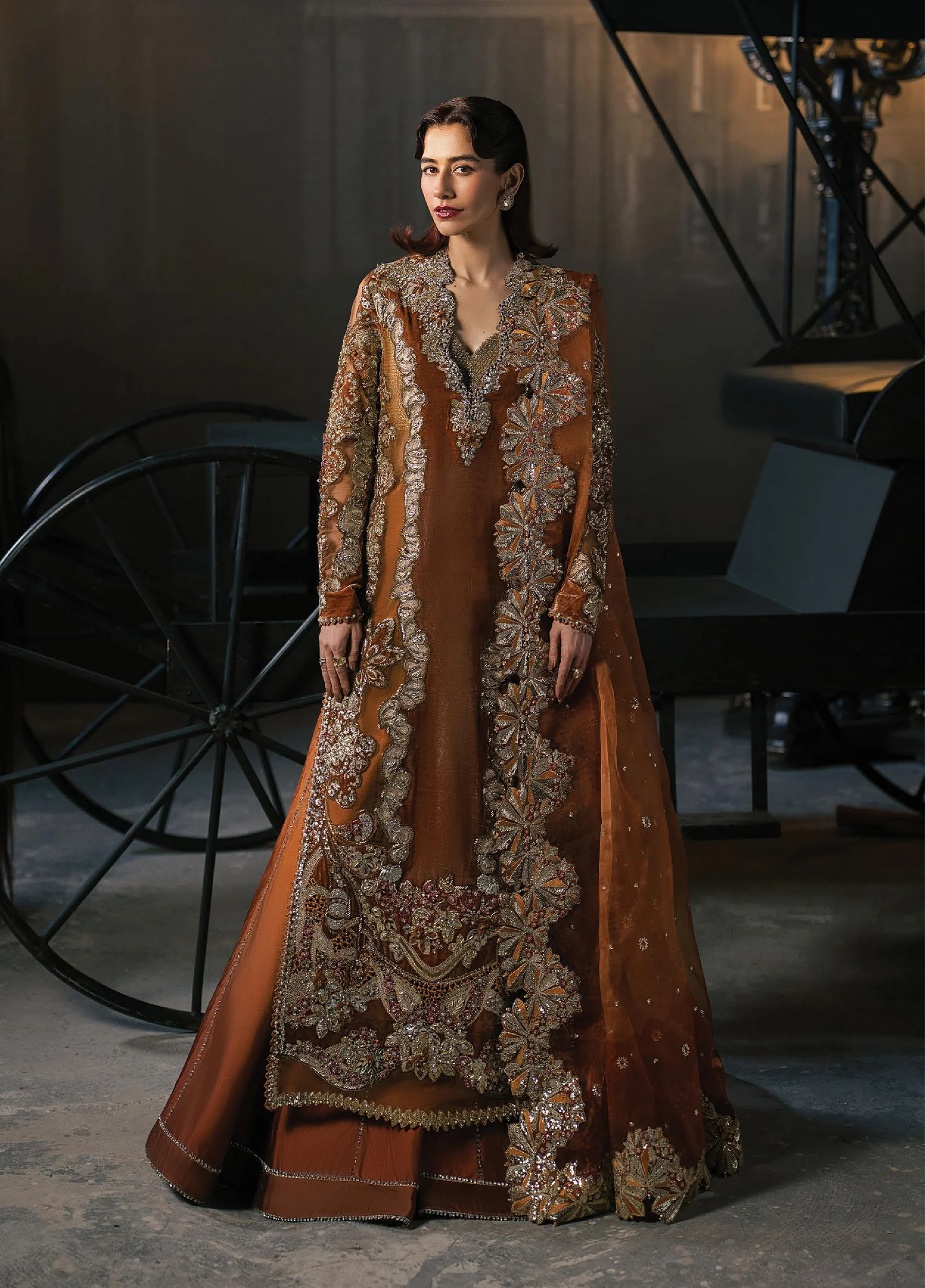 Hayat by Afrozeh Unstitched Velvet Embroidered Suits 3 Piece AF25HU AFH-25-04 ZAVAA - Festive Collection