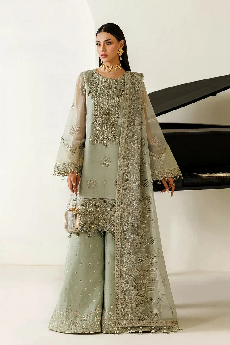 Alizeh - Aymal Bamber Chiffon Collection Vol 4 - AF-BHM-4072-Javi - Unstitched
