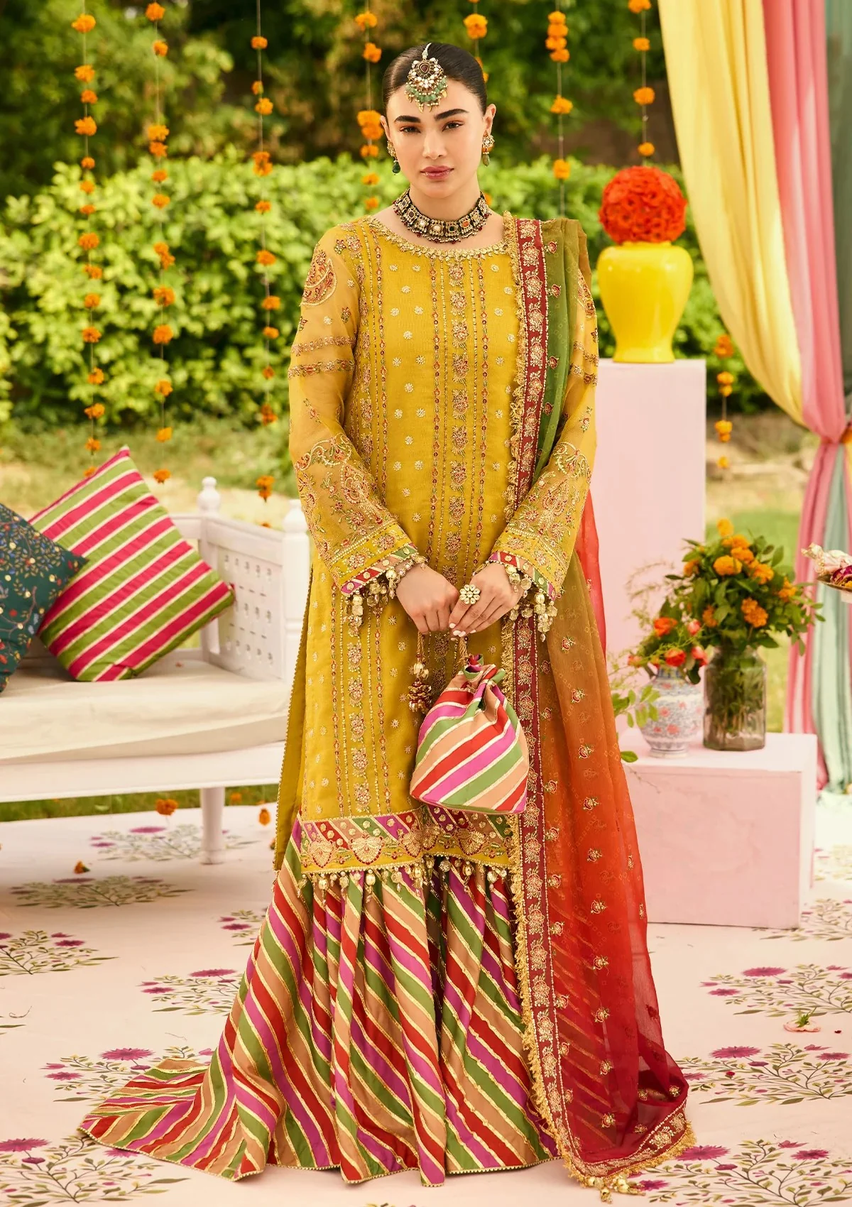 Formals - Alizeh - Shehnai - Festive Edit 25 - AF-ZN#2215 - Zarposh
