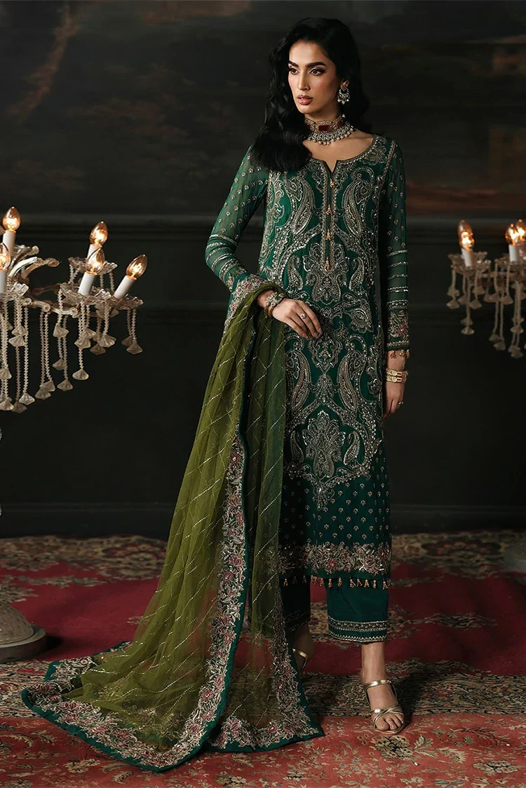 Charizma - Aura Luxury Chiffon Collection Vol 1 - CA26-04 - Unstitched