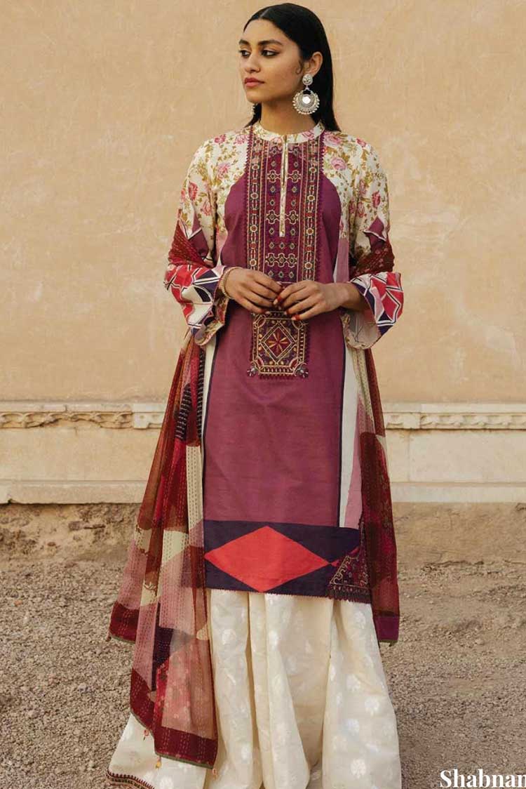 Zara Shahjahan - Shabnam B Garden Of Love Spring Summer Lawn Collection