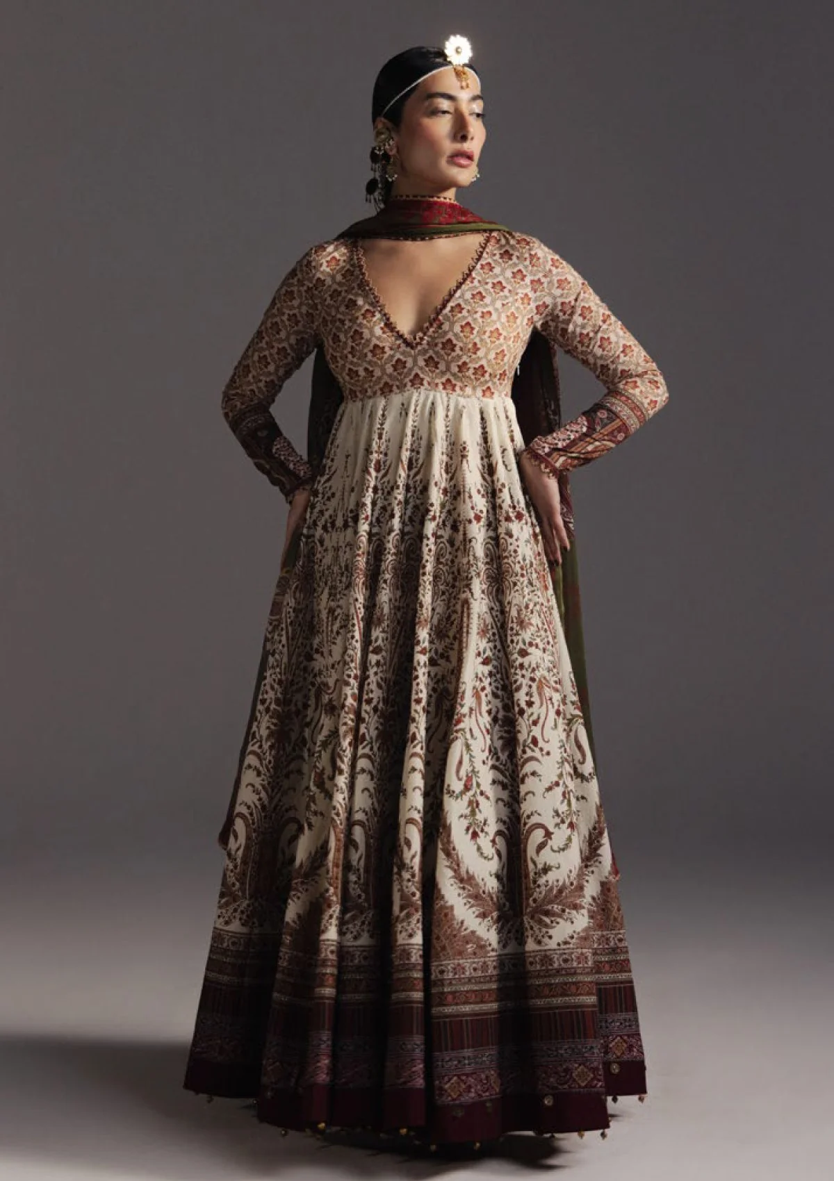 Lawn - Zara Shahjahan - Anarkali SS 26 - D#03 - Shahkar