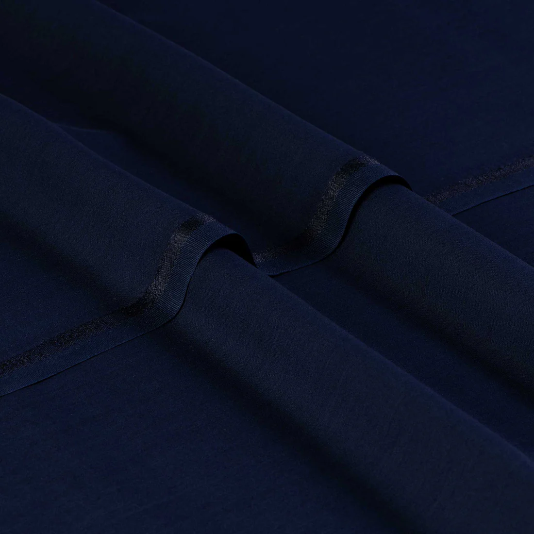 Boski by Dynasty Fabrics Men's Unstitched Wash & Wear Suit - Navy