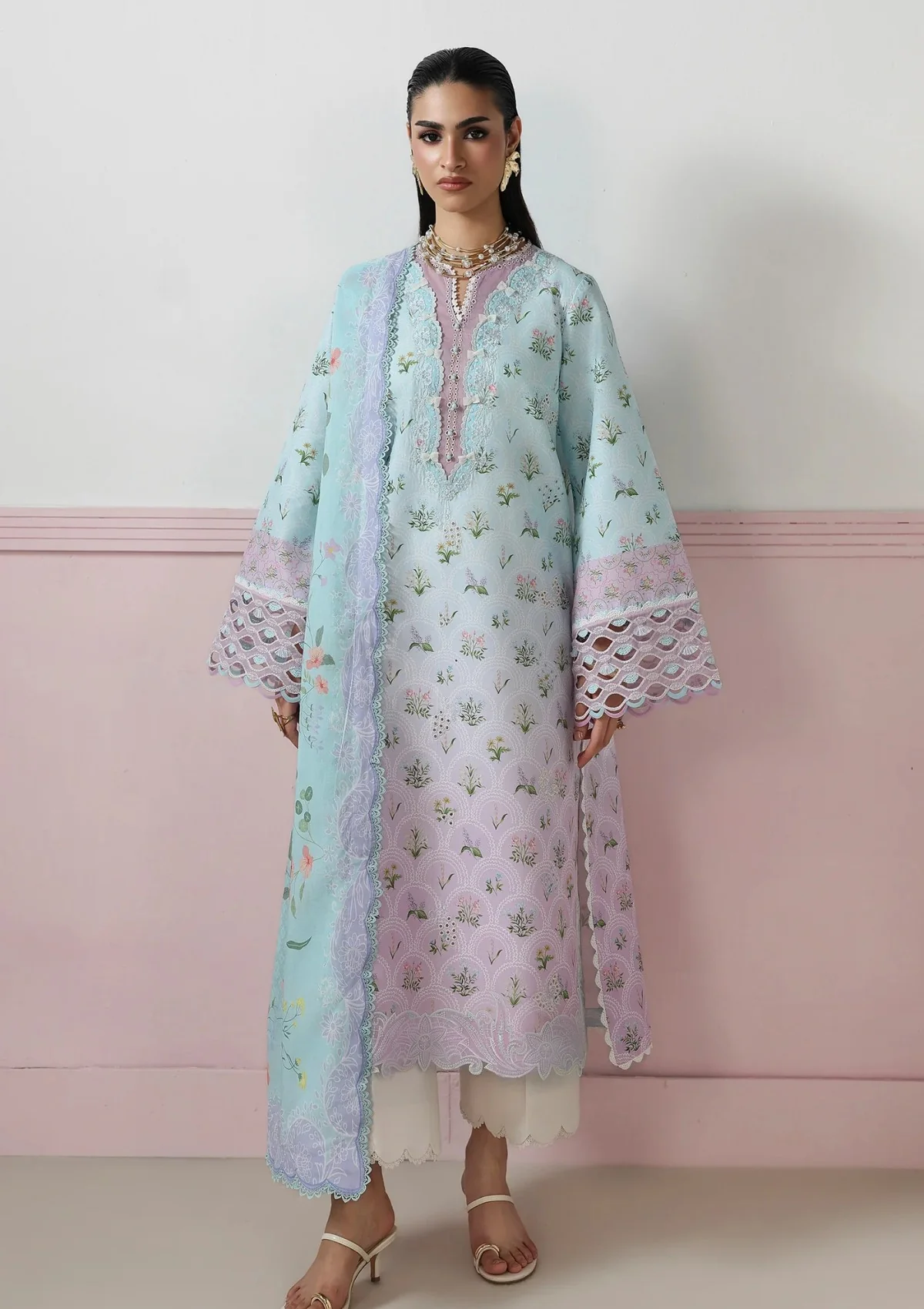 Lawn - Qalamkar - Q Prints Drop II 26 - QQP#07 A - ARDEN
