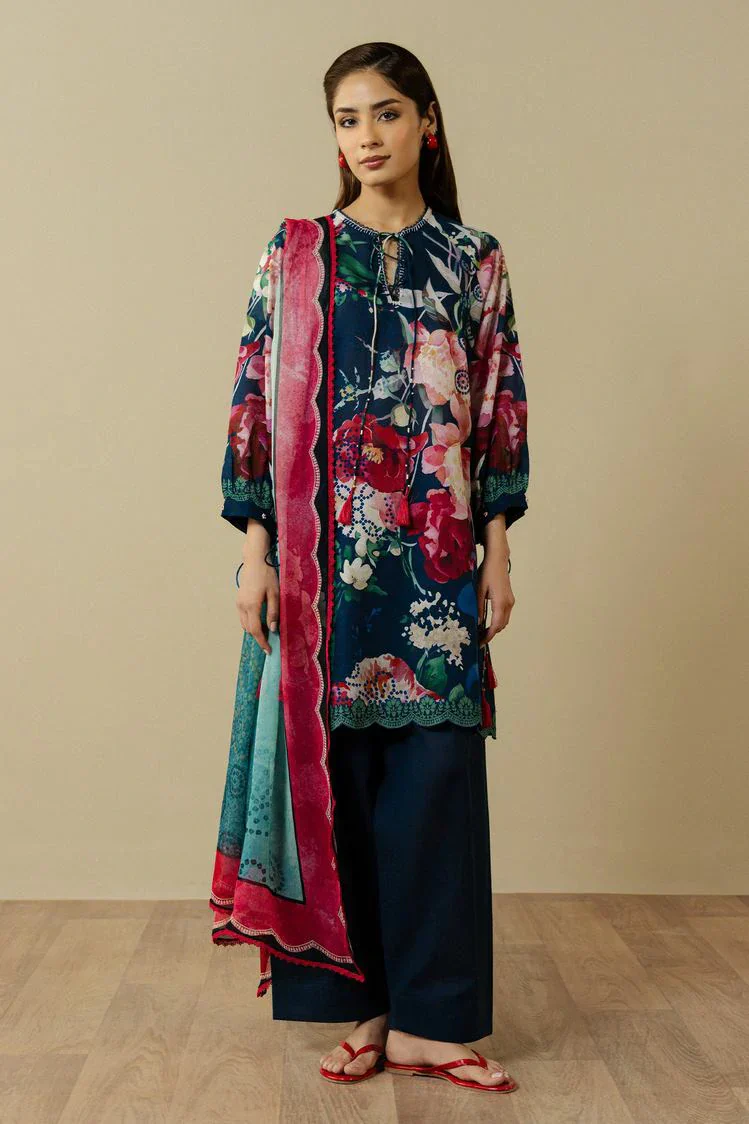 Zara Shahjahan - Coco Prints Drop 3 - AVENA-3A - Unstitched