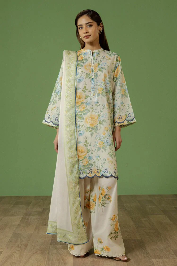 Zara Shahjahan - Coco Prints Drop 3 - AURELIA-7A - Unstitched