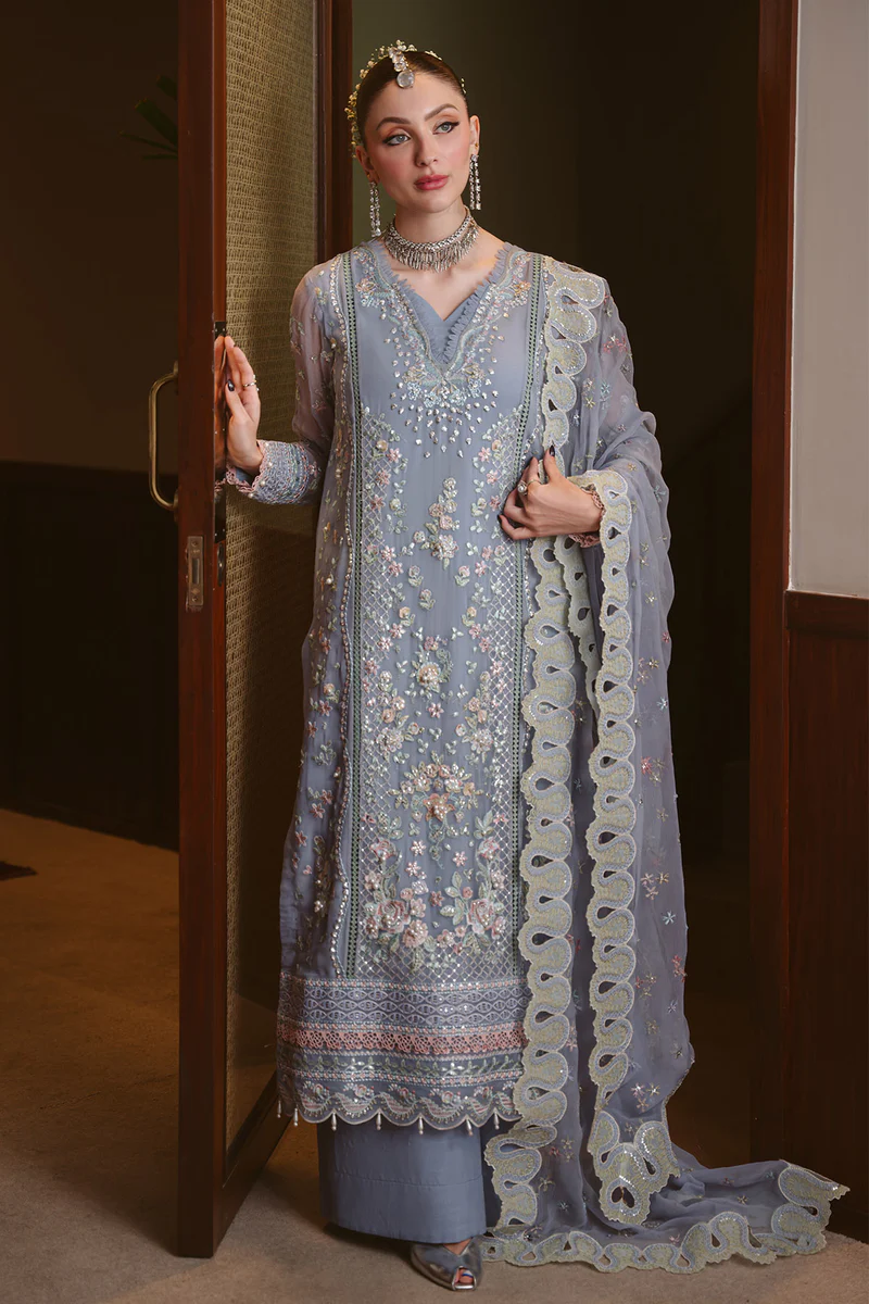 Nureh - Elaya Luxury Chiffon Collection Vol 2 - NEL-94 - Unstitched