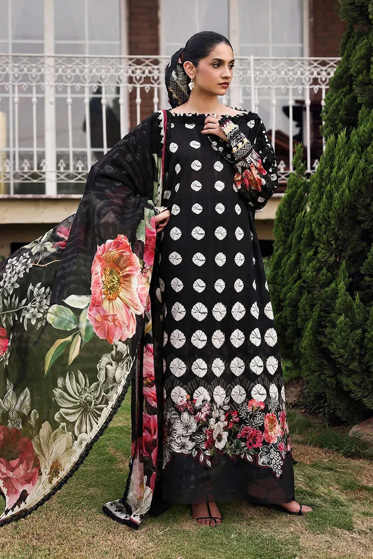 Elaf - Belladore Lawn Prints - EPA-1B QUEEN - Unstitched